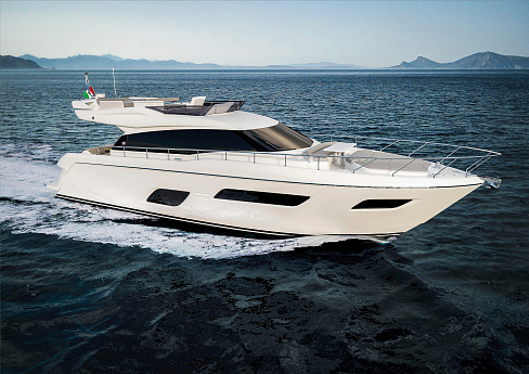Яхта Ferretti 550 2017 1