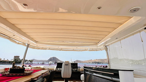 Яхта Princess Flybridge 88 2014 12