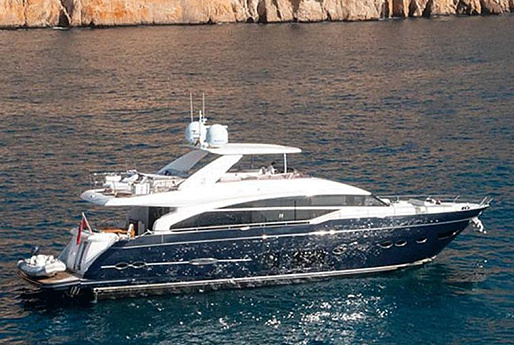 Яхта Princess Flybridge 88 2014 2