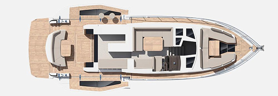 Яхта Galeon 500 Fly 2023 10