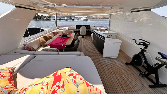Яхта Princess Flybridge 88 2014 4