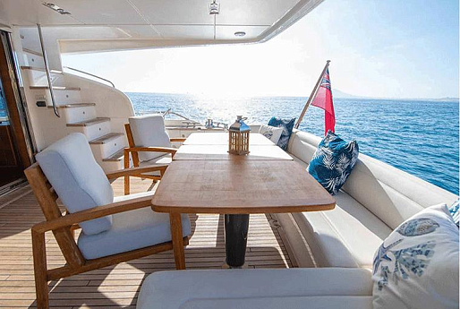 Яхта Princess Flybridge 88 2014 8