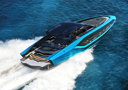 Tecnomar for Lamborghini 63 yacht  6