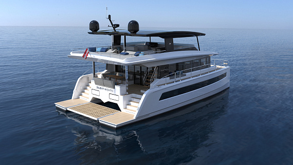 Silent-Yachts представит трехпалубный катамаран на Каннском яхтенном фестивале