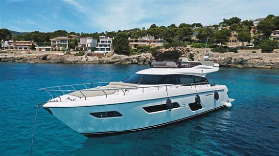Яхта Ferretti 550 2017 1