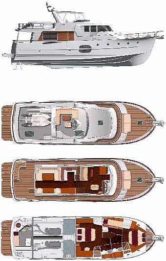Яхта Beneteau Swift Trawler 52 2012 1