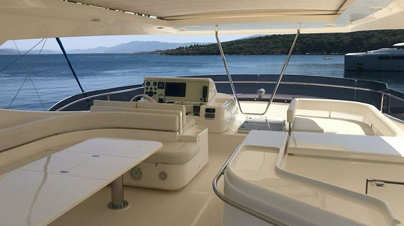 Яхта Ferretti 881 2012 7