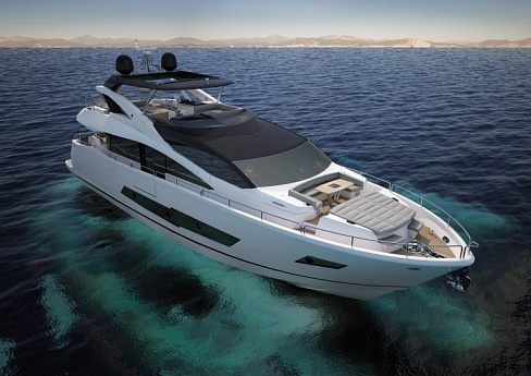 Яхта Sunseeker 86 2016 1