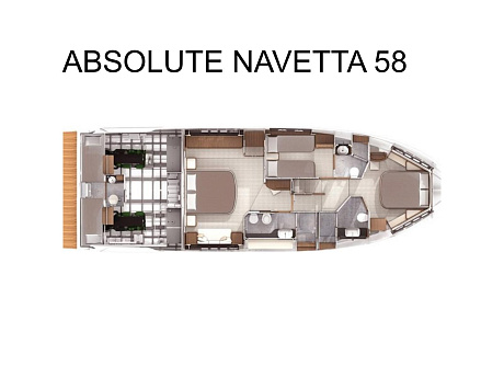 Яхта Absolute NAVETTA 58 2017 3