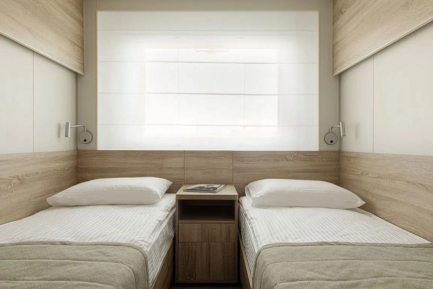 Двухместная одноярусная