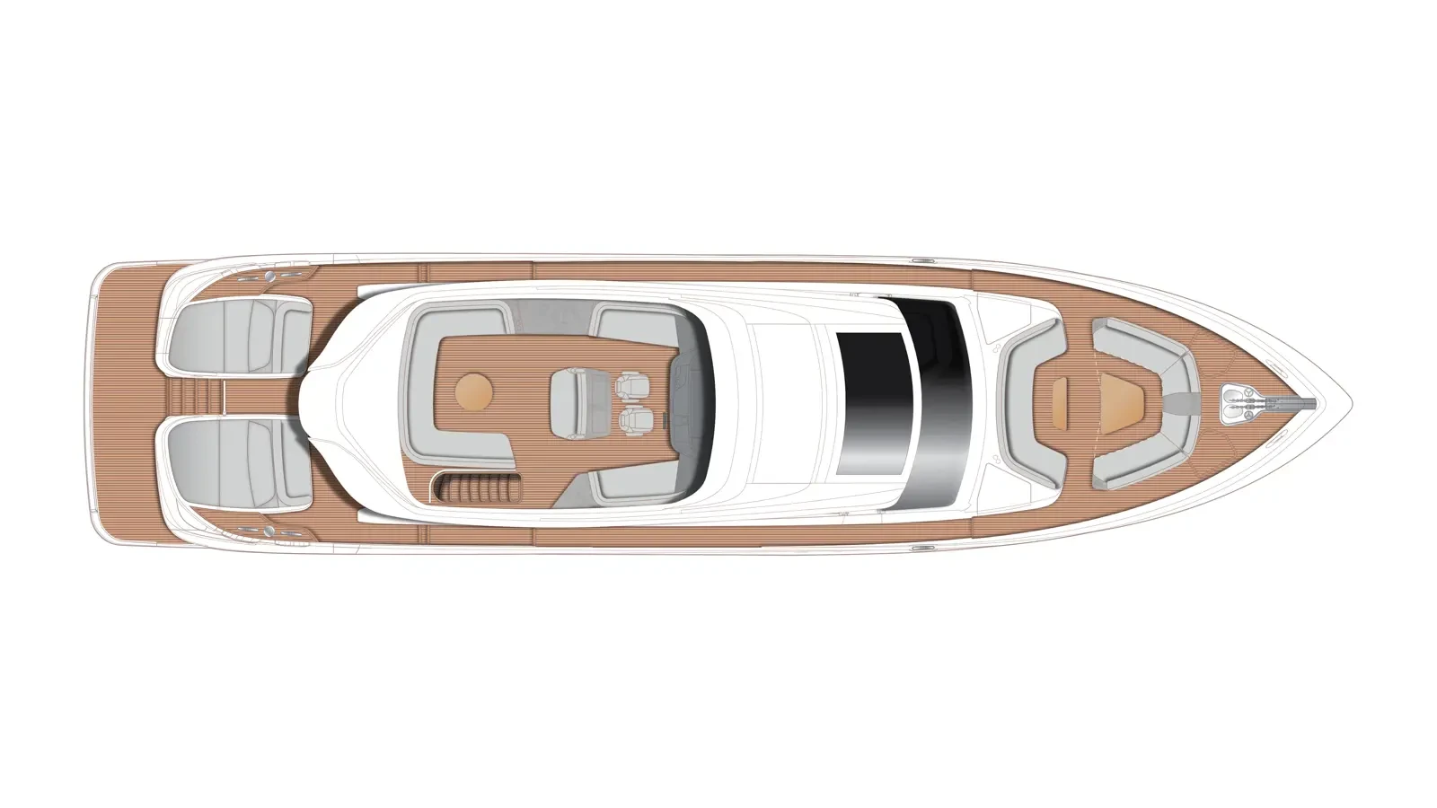Флайбридж PRINCESS S80 1 | MARINEPOINT Флайбридж 1