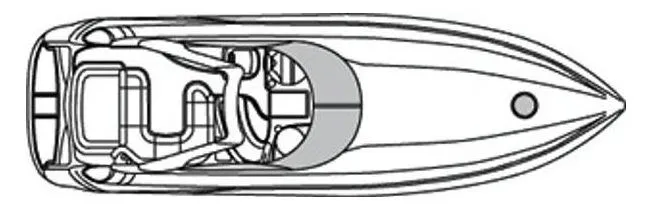 Верхняя палуба SUNSEEKER CAMARGUE 44 2001 1 | MARINEPOINT Верхняя палуба 2001 1