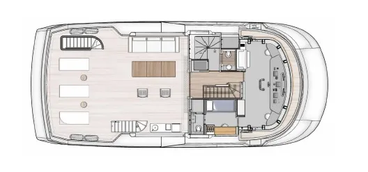 Мостиковая палуба Benetti B.Yond 37M 3 | MARINEPOINT Мостиковая палуба 3