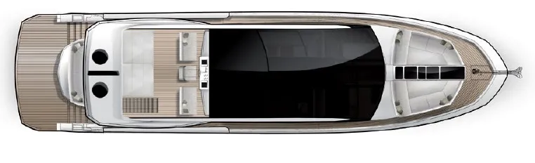 Верхняя палуба Galeon 650 SKYDECK 1 | MARINEPOINT Верхняя палуба 1
