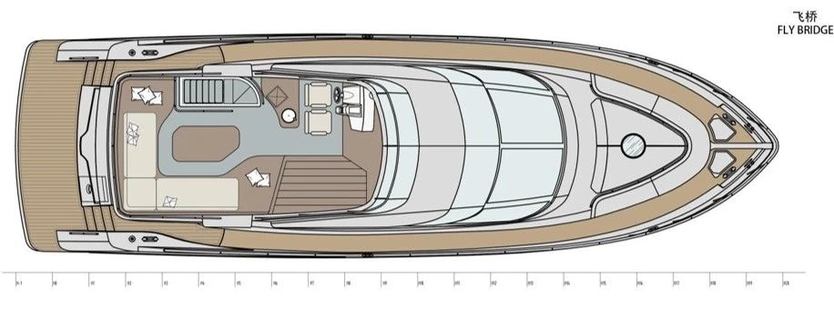 Флайбридж AQUITALIA 68 2024 1 | MARINEPOINT Флайбридж 2024 1