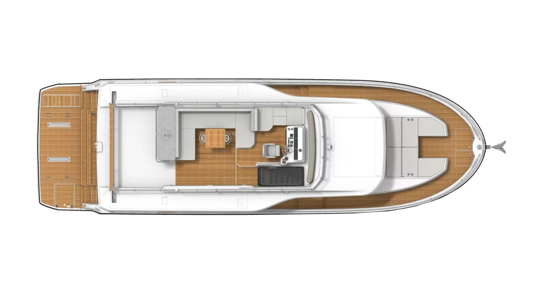 Флайбридж BENETEAU SWIFT TRAWLER 54 1 | MARINEPOINT Флайбридж 1