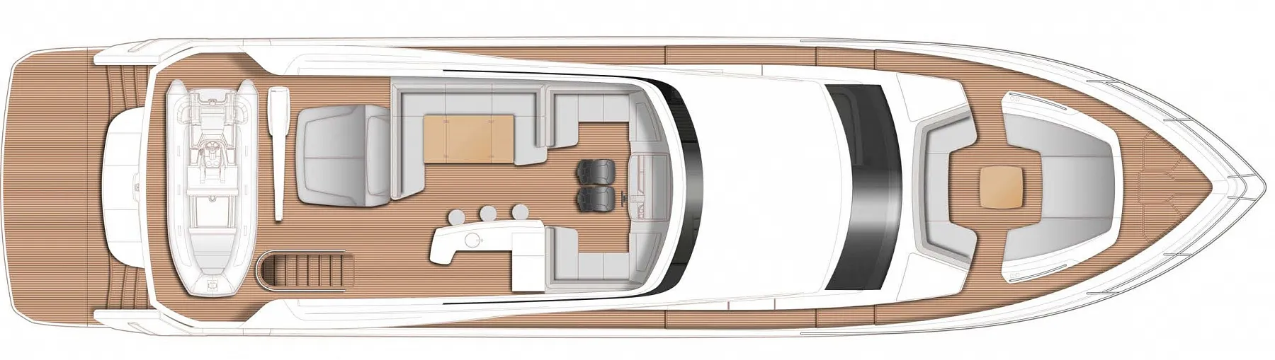 Флайбридж PRINCESS Y85 1 | MARINEPOINT Флайбридж 1