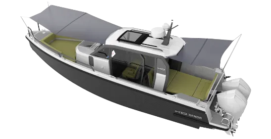 Вид сбоку XO DFNDR 9 2024 1 | MARINEPOINT Вид сбоку 2024 1