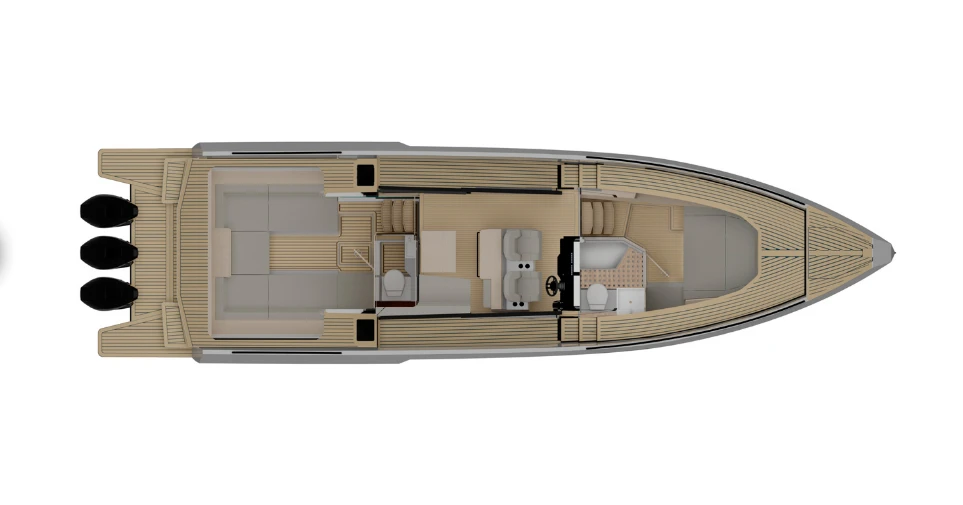главная палуба XO EXPLR 44 2 | MARINEPOINT главная палуба 2