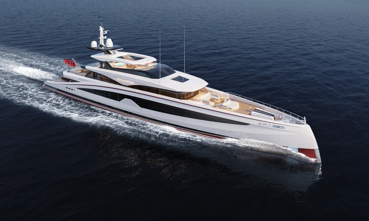 Heesen: проект Sparta спущен на воду