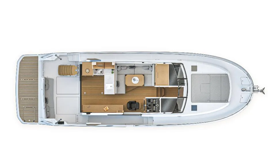 Главная палуба BENETEAU SWIFT TRAWLER 48 2 | MARINEPOINT Главная палуба 2