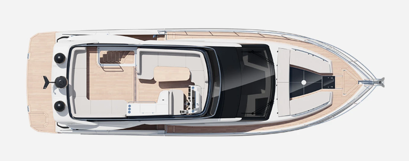 Флайбридж Galeon 480 FLY 1 | MARINEPOINT Флайбридж 1